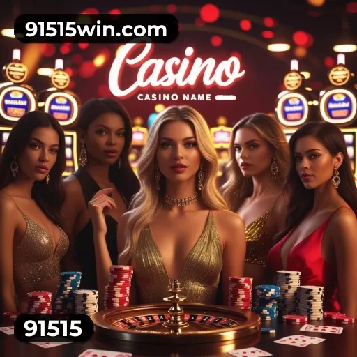 App 91515 no smartphone com fichas de cassino